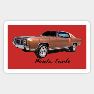 MONTE CARLO Sticker